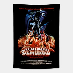 Classic Horror Movie Poster - Demonoid Tapestry