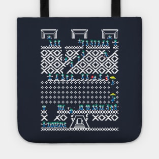 OH NO! It's Christmas! - Lemmings Ugly Sweater, Christmas Sweater & Holiday Sweater Tote