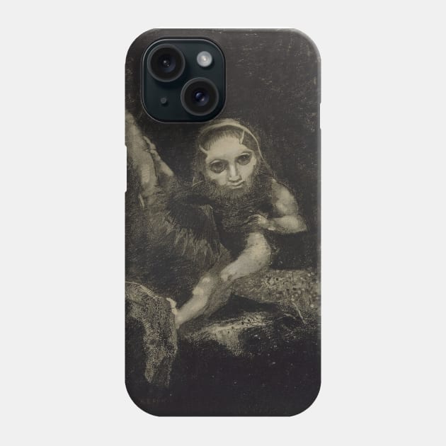 Caliban by Odilon Redon Phone Case by Classic Art Stall