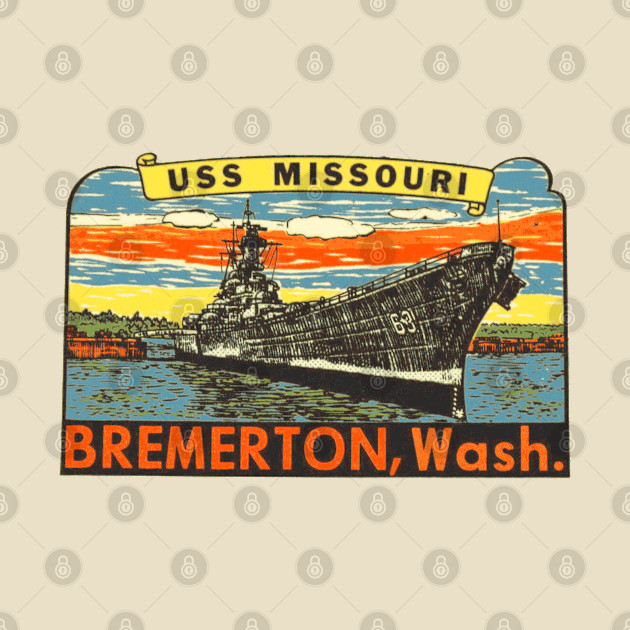 USS Missouri - Battleship - Phone Case