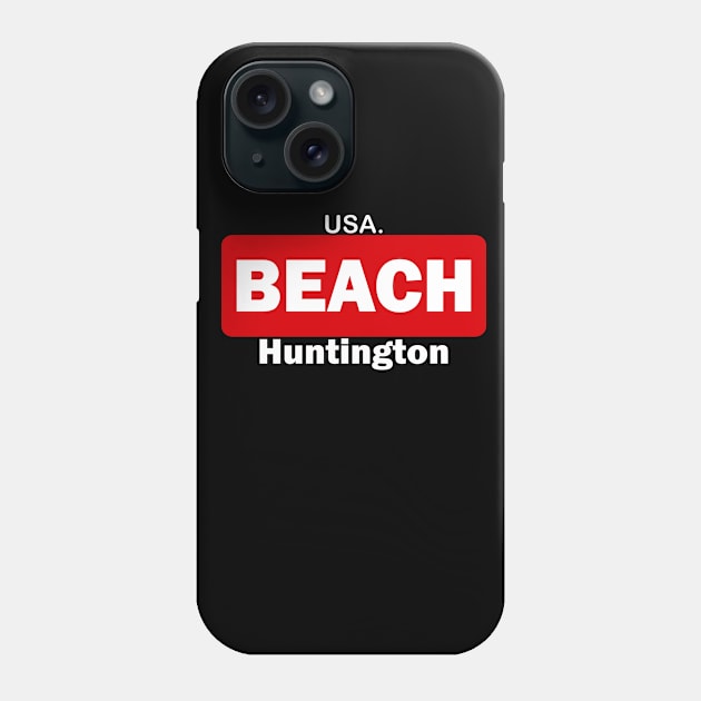 Huntington Beach California gift Phone Case by UranusArts