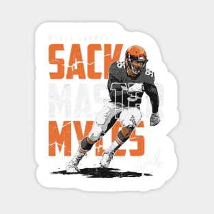 Myles Garrett Cleveland Sack Master Myles Magnet