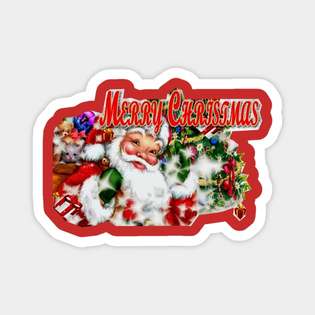 Marry Christmas Magnet by milicapetroviccvetkovic