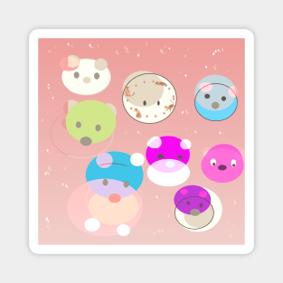 Kawaii Animals Magnet