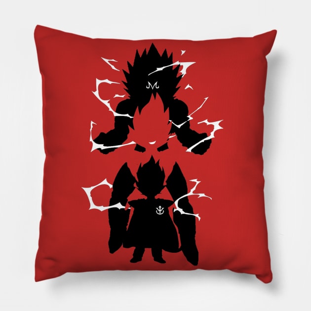 Evil Saiyan Prince Pillow by Dezasta