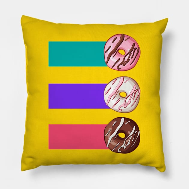 Doughnut Pillow by Vaibhav_Dhamecha