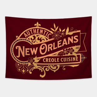New Orleans Creole Cuisine Tapestry