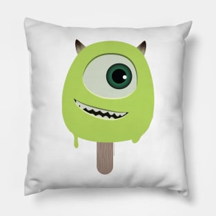 Popsicle Mike Green One Eyed Monster Pillow