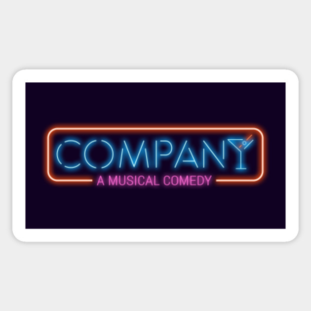 Company - A Musical Comedy (Logo) - Company - Sticker