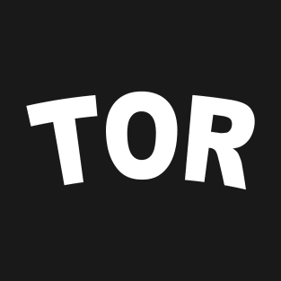 TOR White Bold T-Shirt