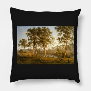 natives on the ouse river van diemen s land 1838 - John Glover Pillow