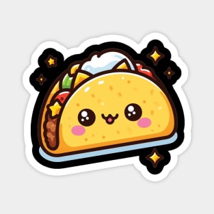 Kawaii Taco Magnet