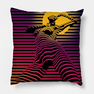 Sun Goddess Wakes up Pillow