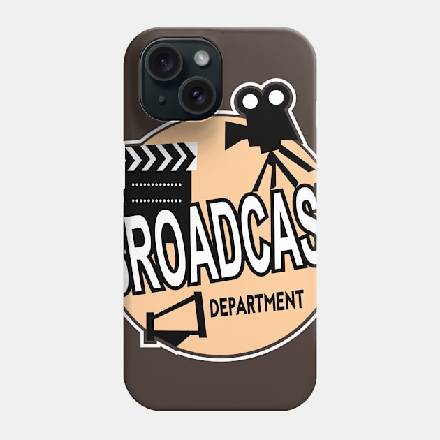 Broadcast Department Phone Case by amalia23