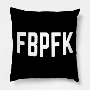 FBPFK White Curve Pillow