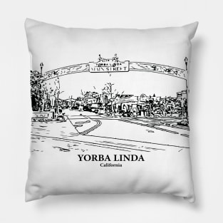 Yorba Linda - California Pillow