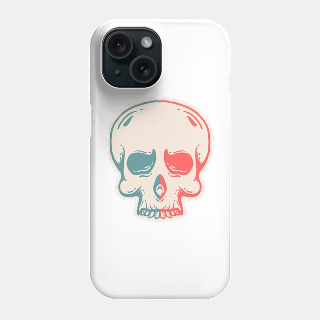 Dead Skull Phone Case by VEKTORKITA