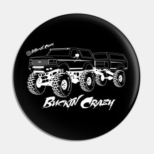 Buckin Crazy Bronco - White Print 2021 Pin