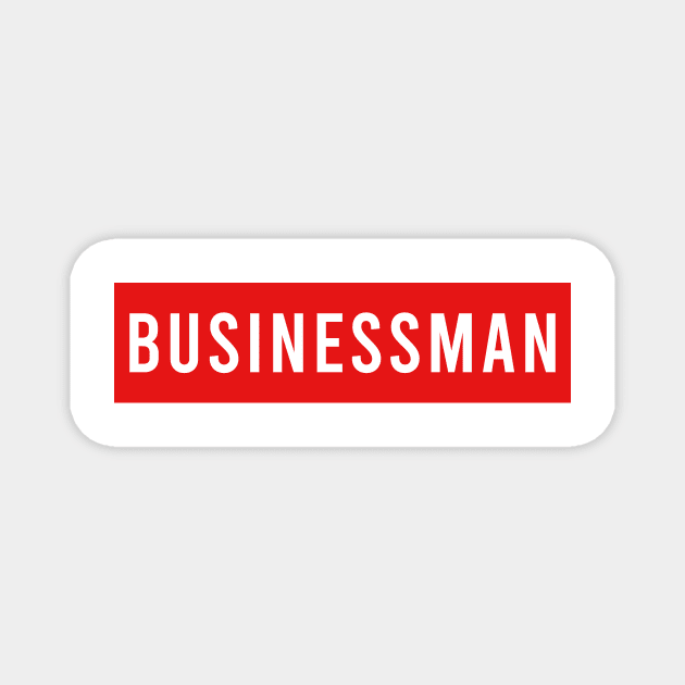 BUSINESSMAN Magnet by Saytee1