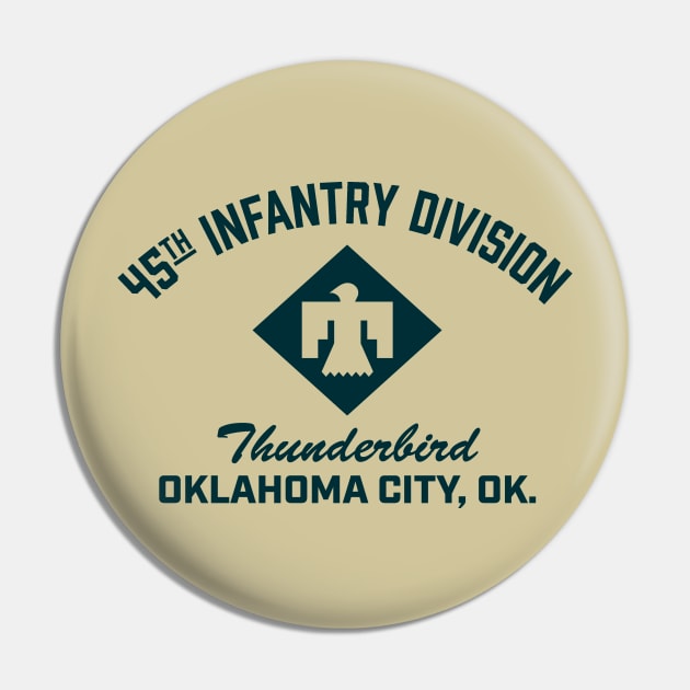 45th Infantry Division Pin by BUNNY ROBBER GRPC