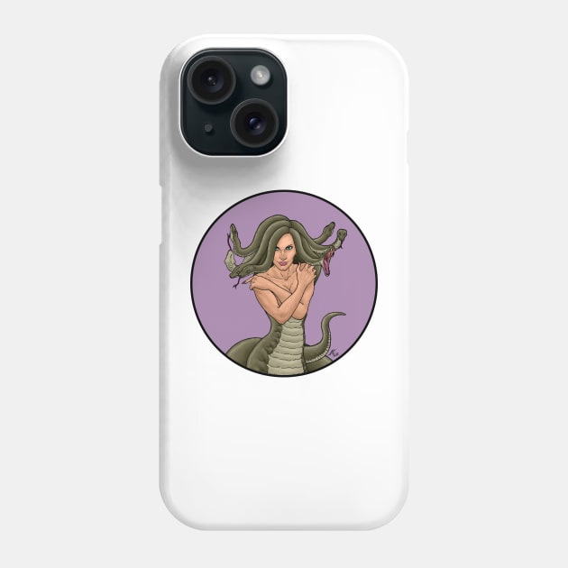 Medusa Phone Case by PaleoFantasies