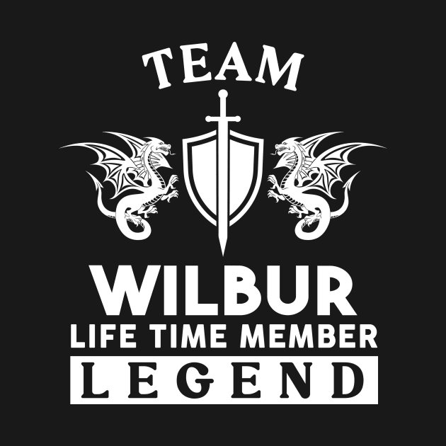 Wilbur Name T Shirt - Wilbur Life Time Member Legend Gift Item Tee by unendurableslemp118