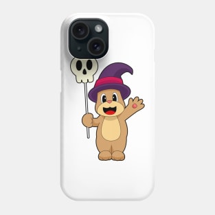 Bear Halloween Witch Ghost Phone Case