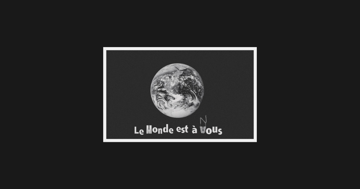 La Haine Le Monde est a Nous (Vous) billboard La Haine Sweatshirt à Capuche Enfants