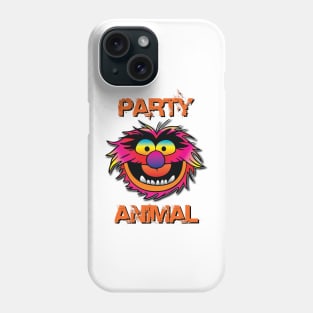 Party Animal Muppet - Orange Phone Case