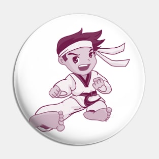 Taekwondo Karate Martial Arts Pin