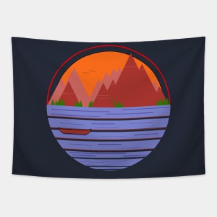 Call Of The Mountains Tapestry