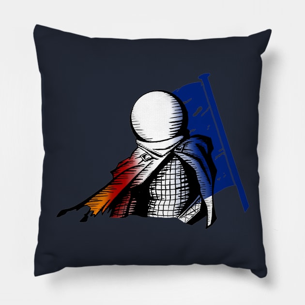 Les Mysteriobles Pillow by jamacfarlane