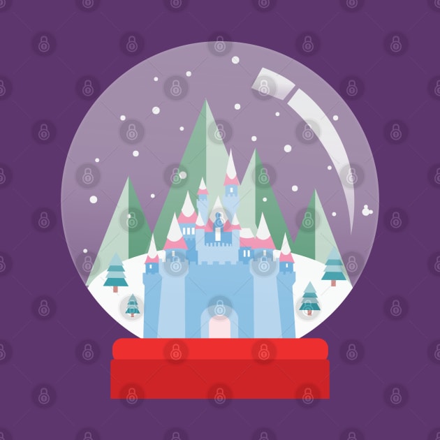 Magical Snowglobe Christmas by WereAllMadBoutique