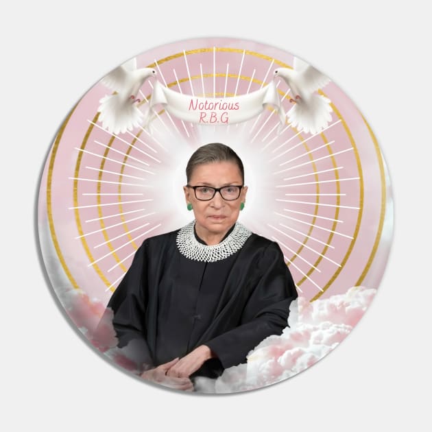 Notorious RBG Pin by bebekbobok