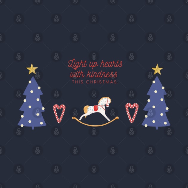 Christmas Harmony - Light up hearts with kindness this Christmas. by PrintDesignStudios