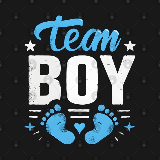 Gender Reveal Baby Shower Team Boy by TopTees