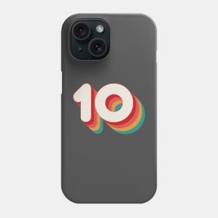 Number 10 Phone Case