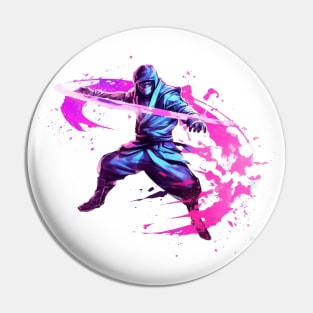 Ninja Art Pin