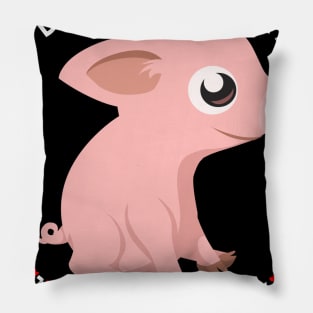 My boyfriend is a piglet but he is cute Pillow