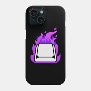 Fire Keycap Phone Case