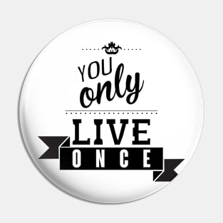 Inspirational motivational quote Pin