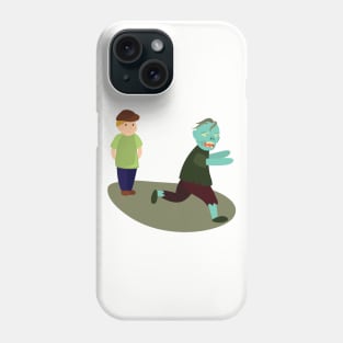 Halloween Hesitant Zombie Phone Case