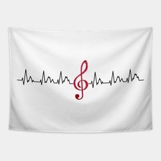 music is inside my heart Tapestry