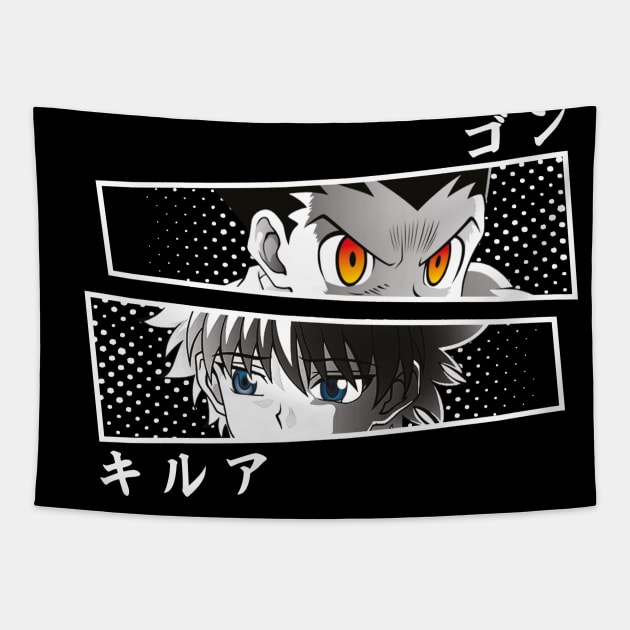 Gon & Killua Tapestry by The Iconic Arts