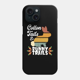 Cotton tails & bunny trails Phone Case