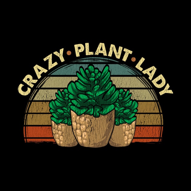 Cute & Funny Crazy Plant Lady Planting Gardening by theperfectpresents