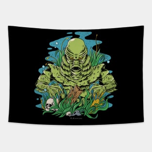 Creature from the black lagoon Tapestry