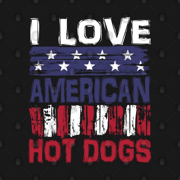 I Love American Hot Dogs by Nerd_art