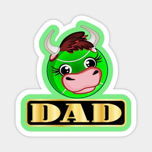 Dad Taurus Birthday Magnet