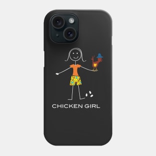 Funny Womens Chicken Famer Phone Case